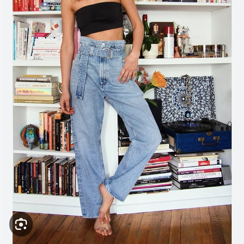 AGOLDE 90s Revival Jeans (colour Reworked) - Picture 2 of 7